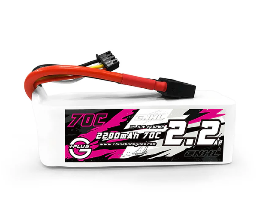 CNHL G+Plus 2200mAh 11.1V 3S 70C Lipo Battery with XT60 Plug