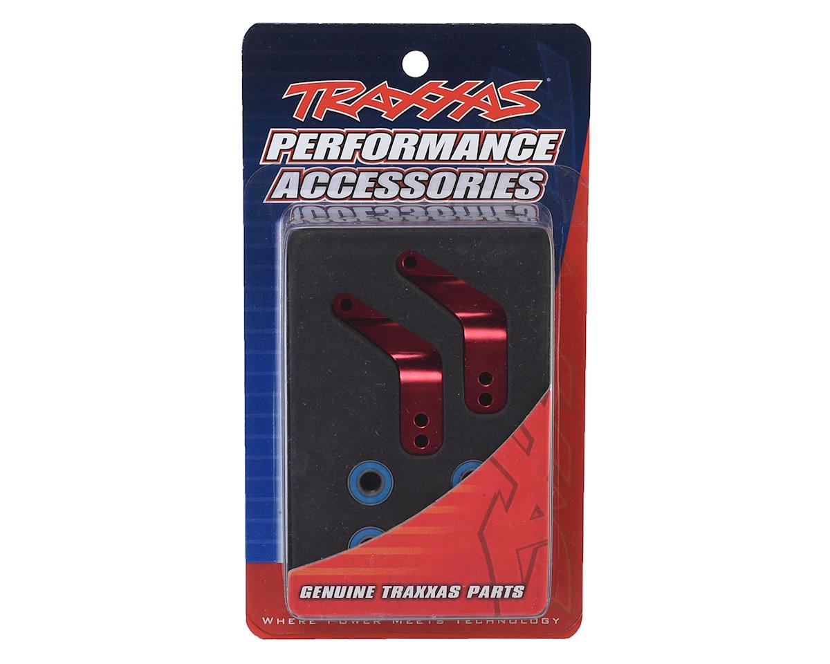 Traxxas Aluminum Stub Axle Carriers (Red) 3652X