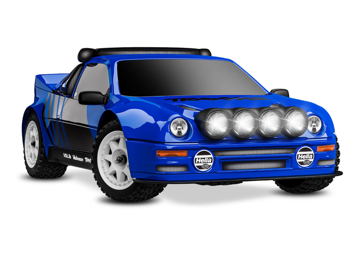 Traxxas Mini Rally VXL Ford RS200 108046-1 color Blue