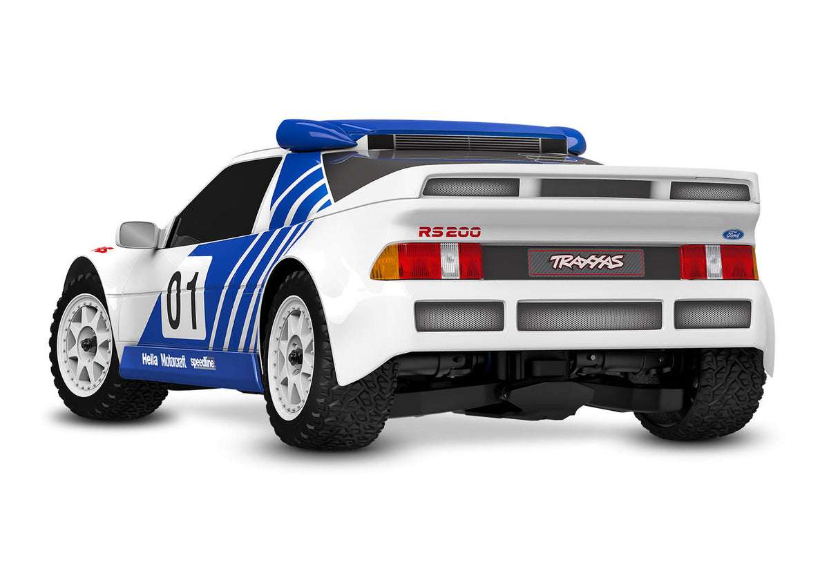 Traxxas Mini Rally VXL Ford RS200 108046-1 - Vista 5