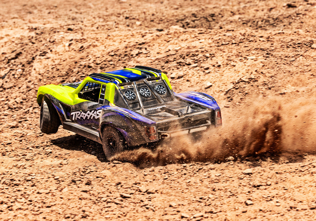 Traxxas Mini Slash 4X4 108164-1 - Green acción trasera