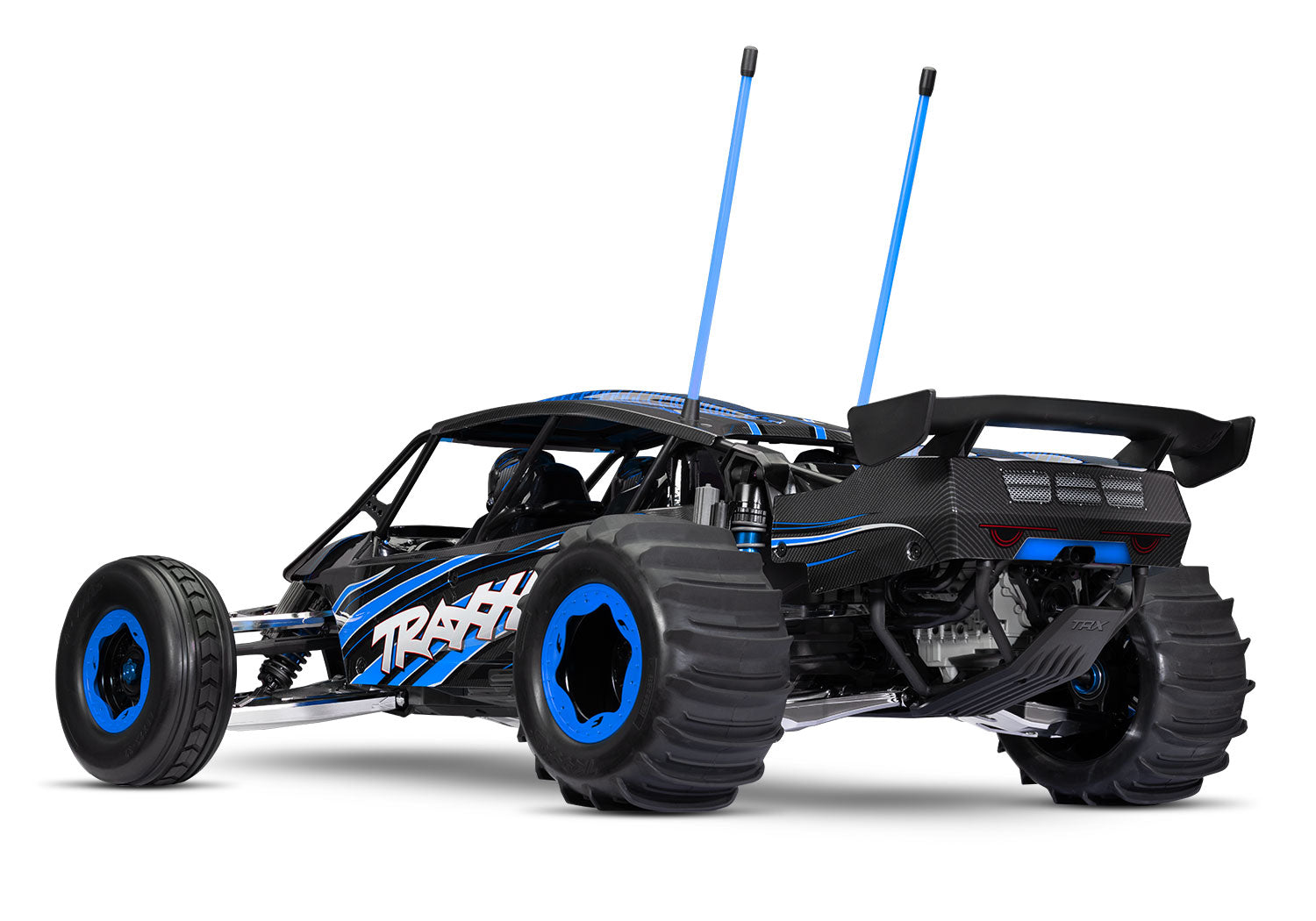 Traxxas Funco Pro Scale Sand Car 109076-4 - Blue 3/4 trasera