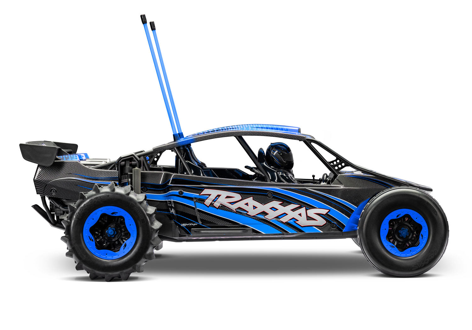 Traxxas Funco Pro Scale Sand Car 109076-4 - Blue lateral