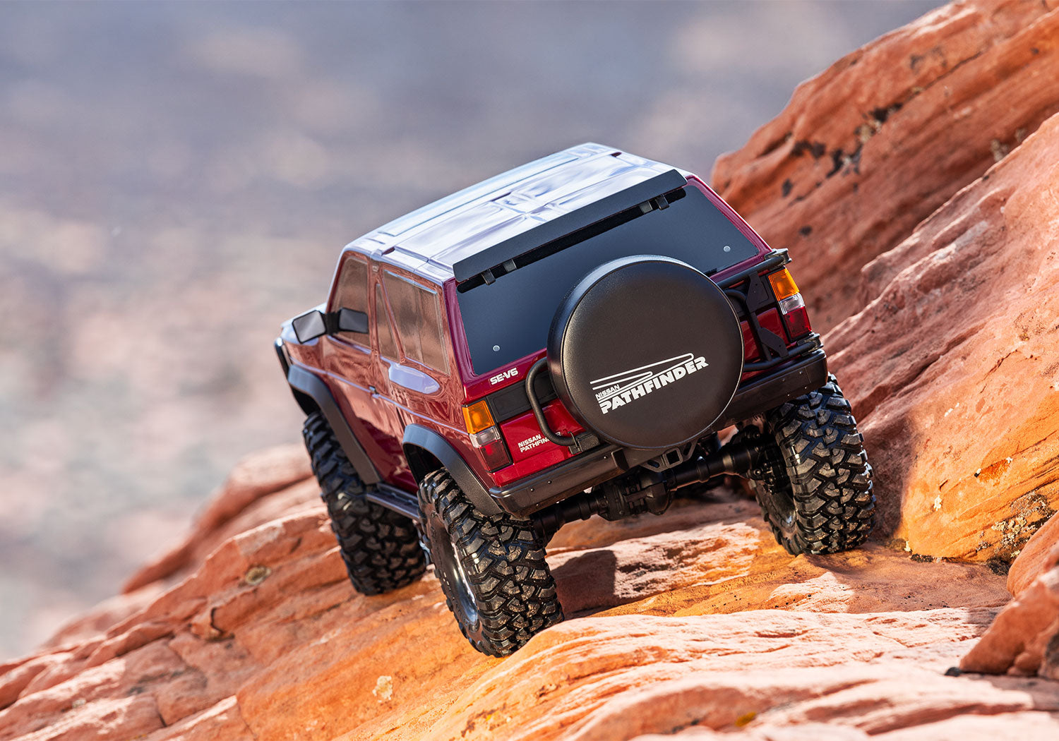 Traxxas TRX-4 Nissan Pathfinder 110056-4 - Acción Red 7305