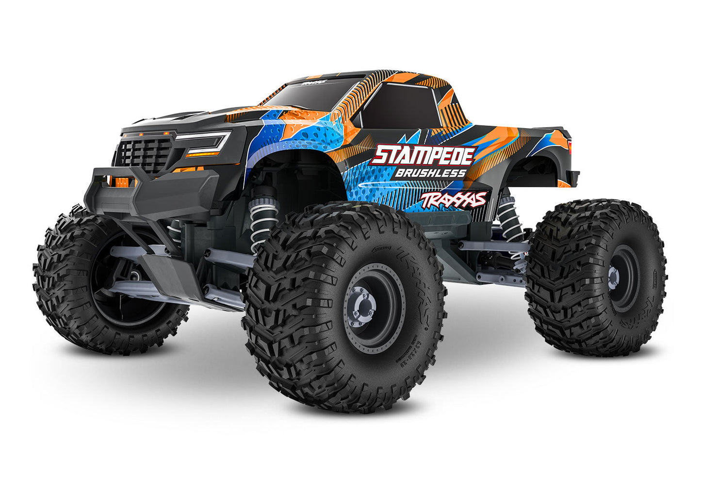 Traxxas Stampede 2WD Brushless VX3 136454-4 color Naranja