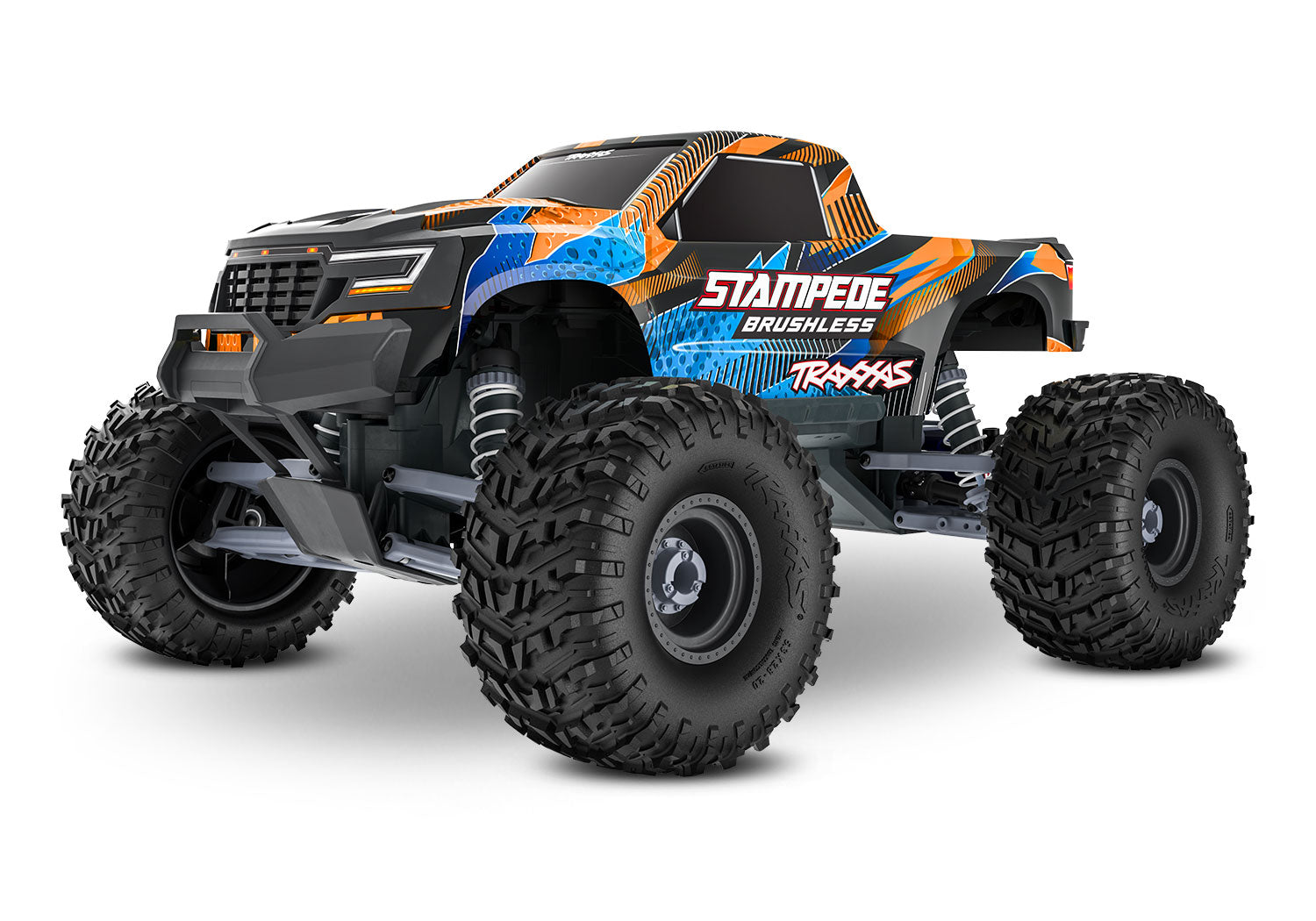Traxxas Stampede 2WD Brushless VX3 136454-4 color Naranja