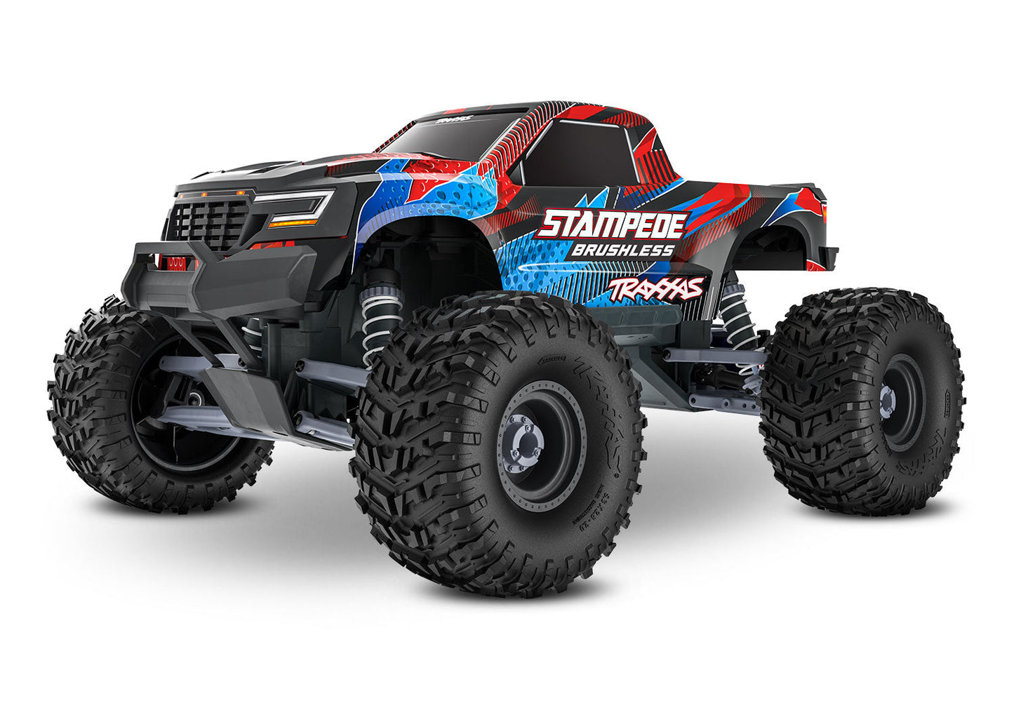 Traxxas Stampede 2WD Brushless VX3 136454-4 color Rojo