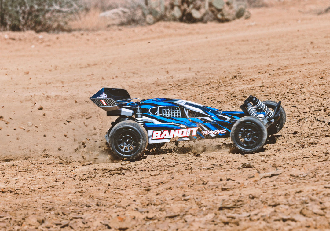 Traxxas Bandit XL-5 24254-8 - Blue acción 2372