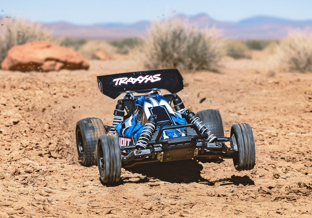 Traxxas Bandit XL-5 24254-8 - Blue acción 2384