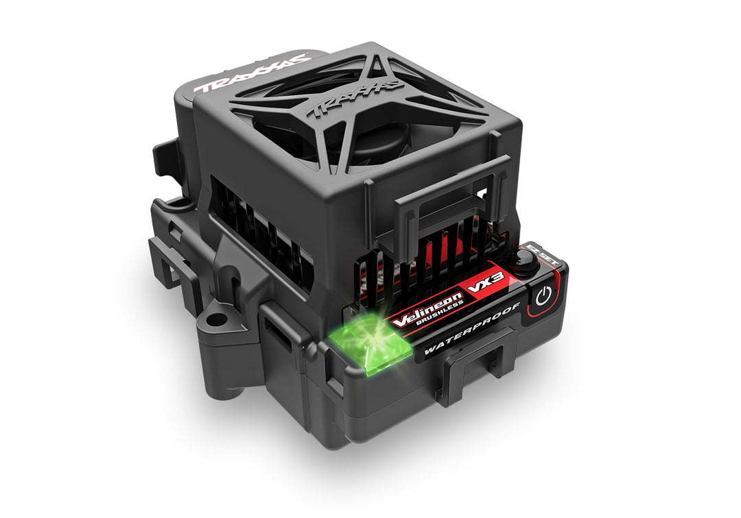 Traxxas Stampede 4X4 Brushless VX3 67454-4 - ESC VX3 con ventilador