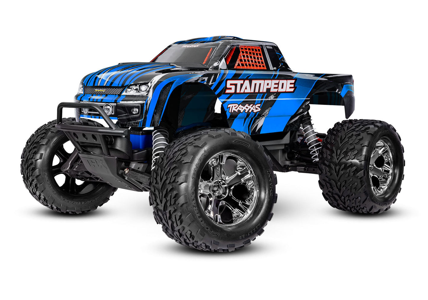 Traxxas Stampede 2WD XL-5 con batería Brushed 2WD – 36254-8 color Azul