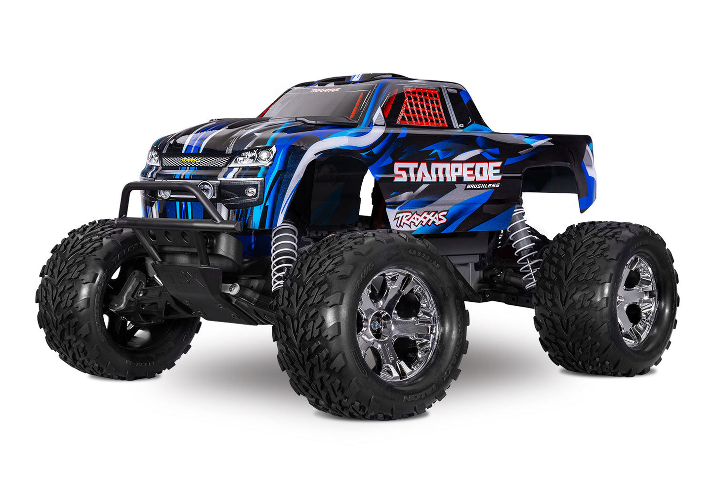 Traxxas Stampede 2WD BL-2s 2S Brushless 2WD – 36354-4 color Azul