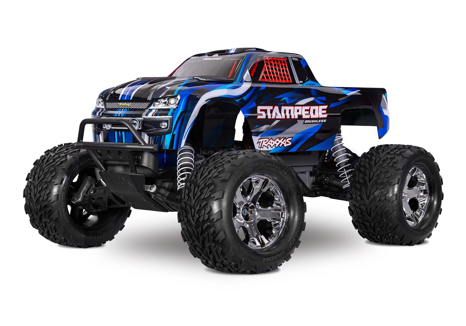 Traxxas Stampede 2WD BL-2s 2S Brushless 2WD – 36354-4 color Azul