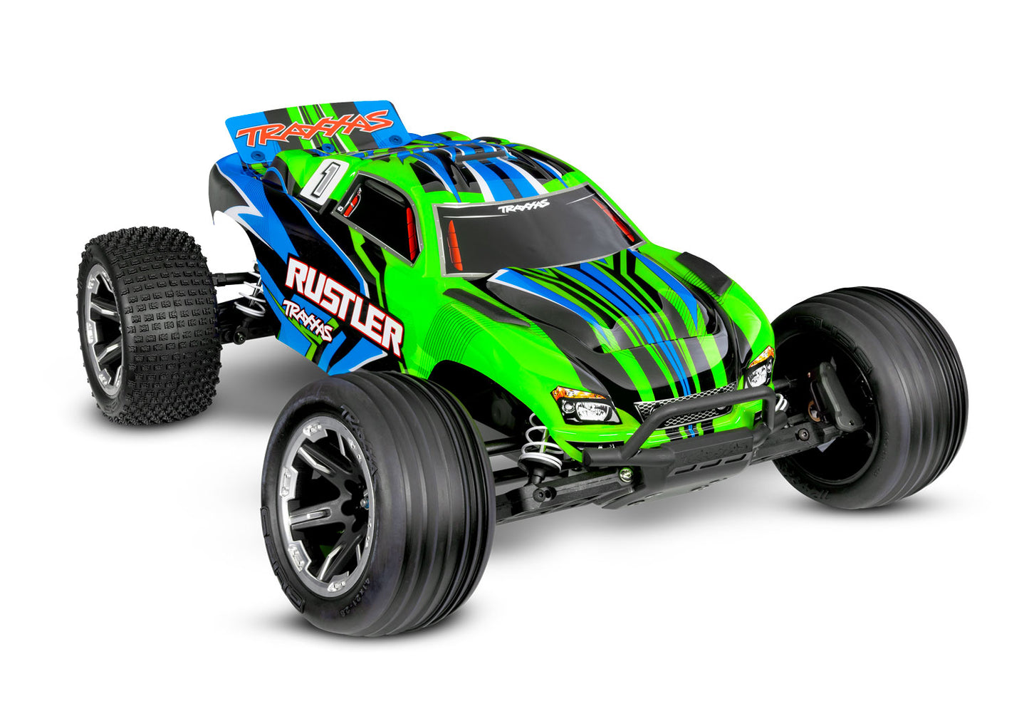 Traxxas Rustler HD 1/10 RTR 2WD Electric Stadium Truck 37254-8