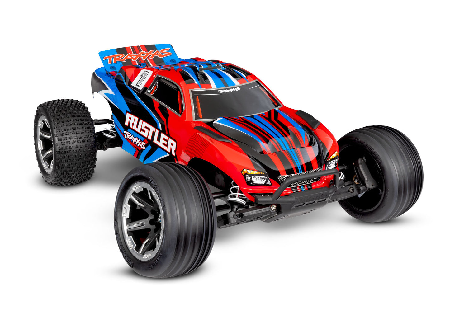 Traxxas Rustler HD 1/10 RTR 2WD Electric Stadium Truck 37254-8