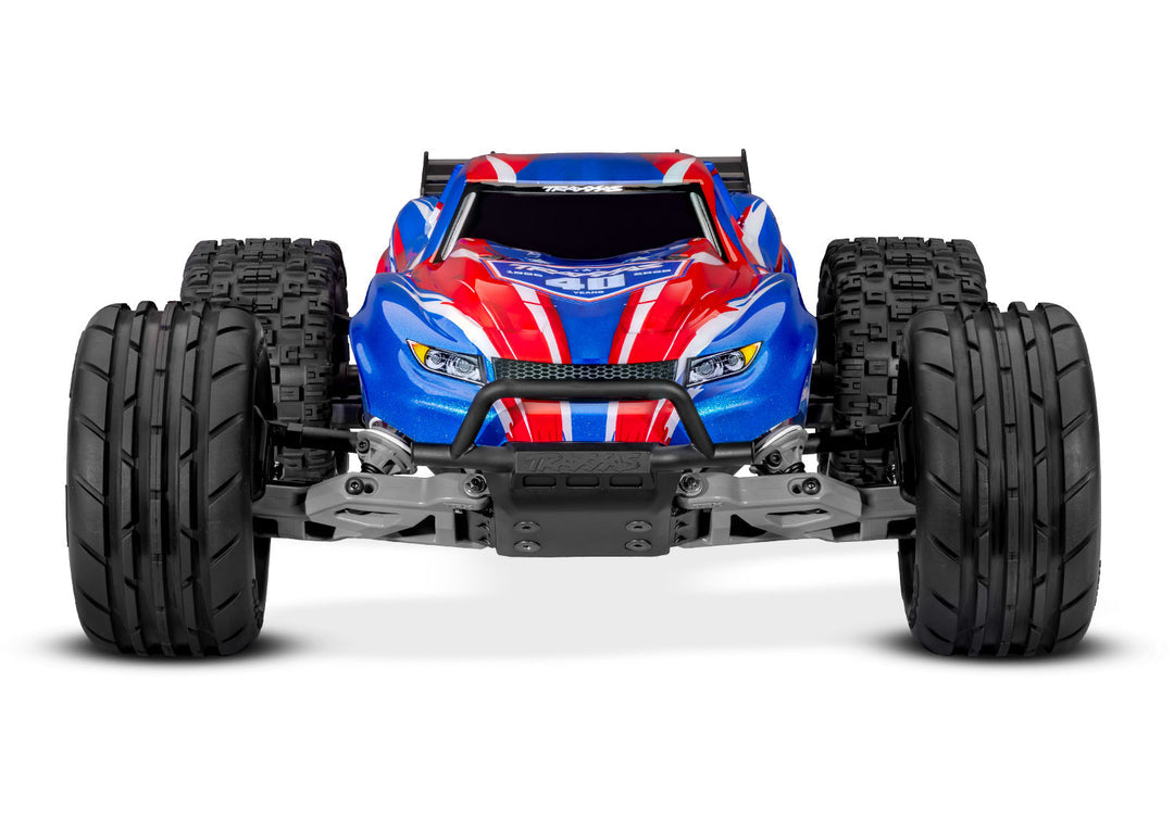 Traxxas Rustler 2WD Brushless 37454-4 - 40th Anniversary frontal