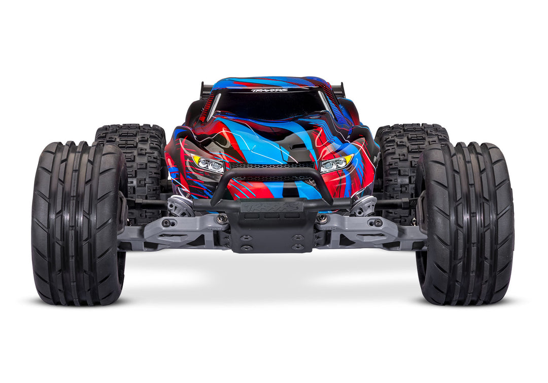 Traxxas Rustler 2WD Brushless 37454-4 - Red frontal