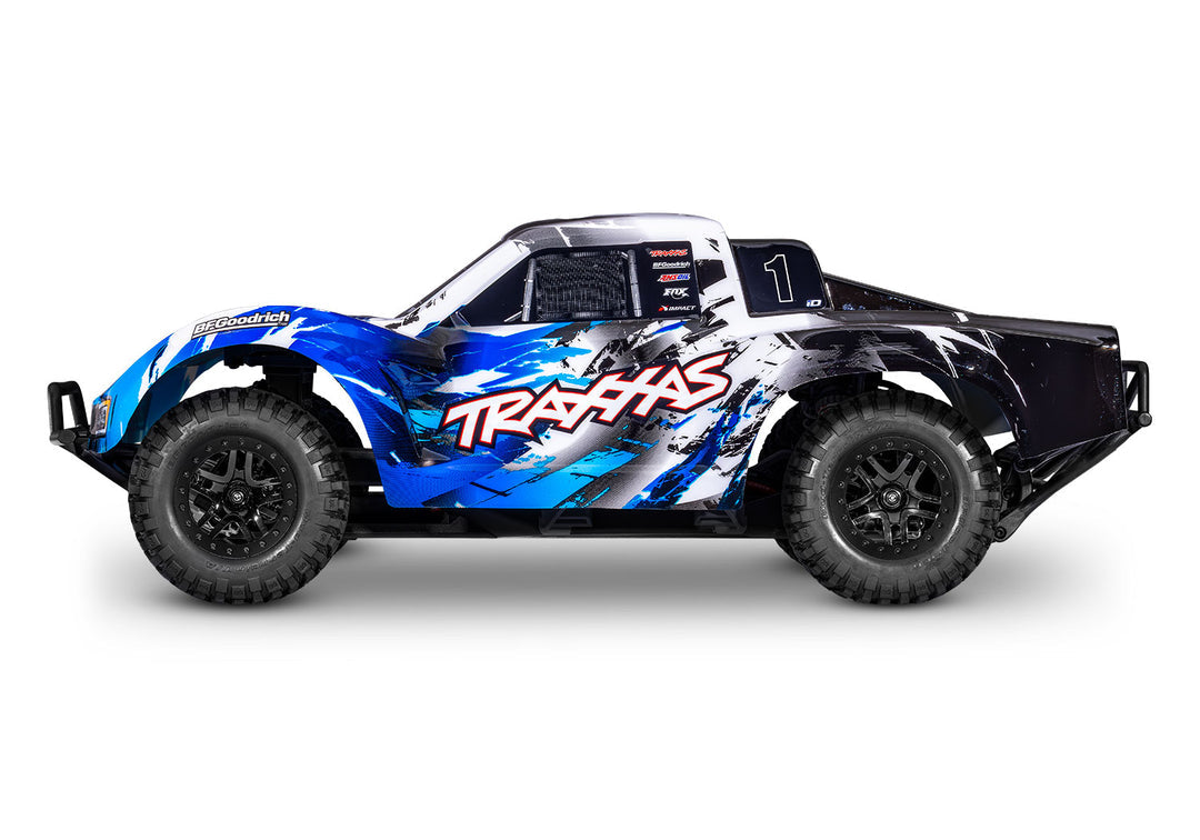 Traxxas Slash 2WD Brushless 58434-4 - Blue lateral