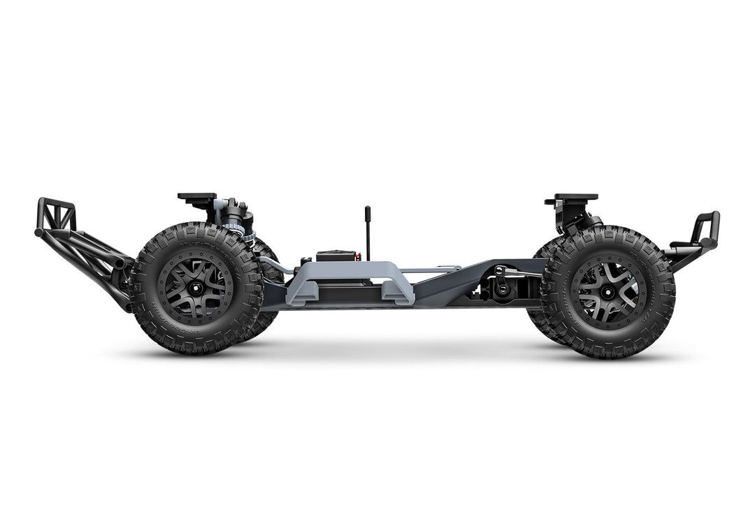 Traxxas Slash 2WD Brushless 58434-4 - Chasis lateral
