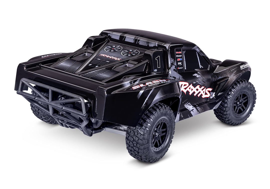 Traxxas Slash 2WD Brushless 58434-4 - Black trasera