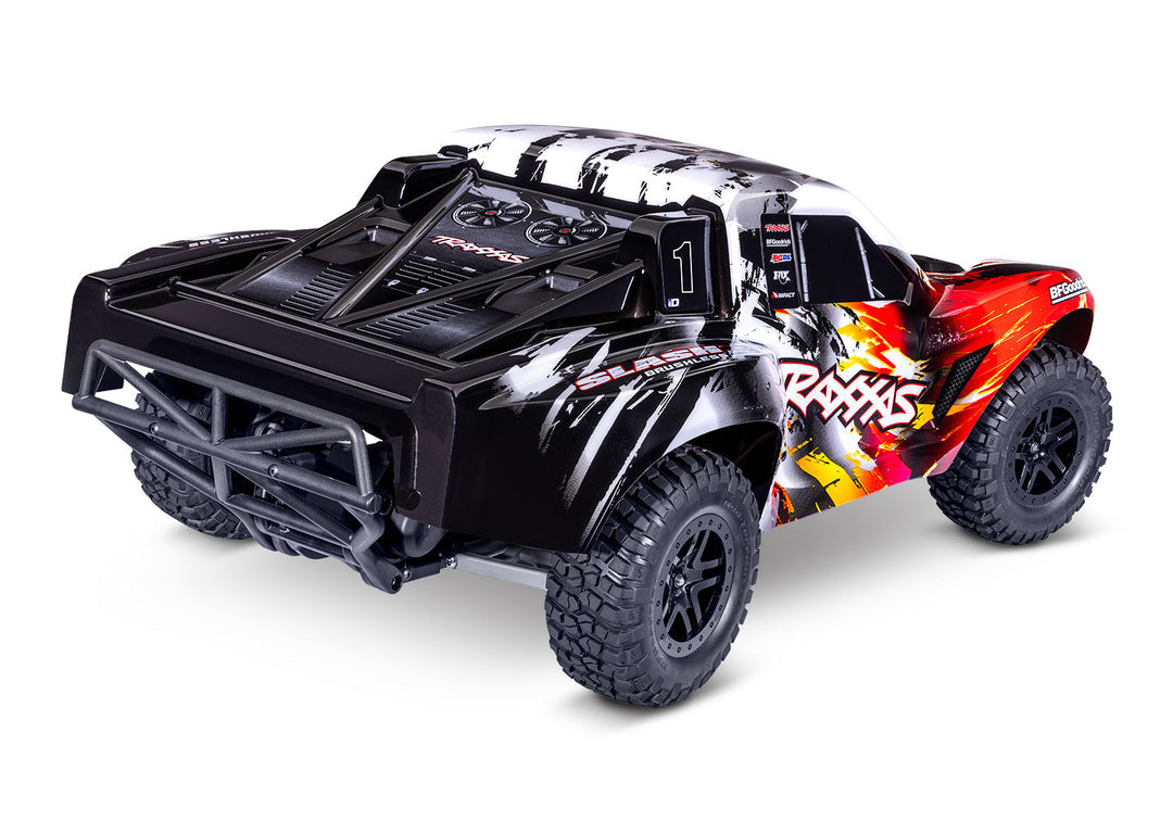 Traxxas Slash 2WD Brushless 58434-4 - Red trasera