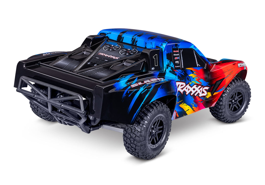 Traxxas Slash 2WD Brushless 58434-4 - Rock and Roll trasera