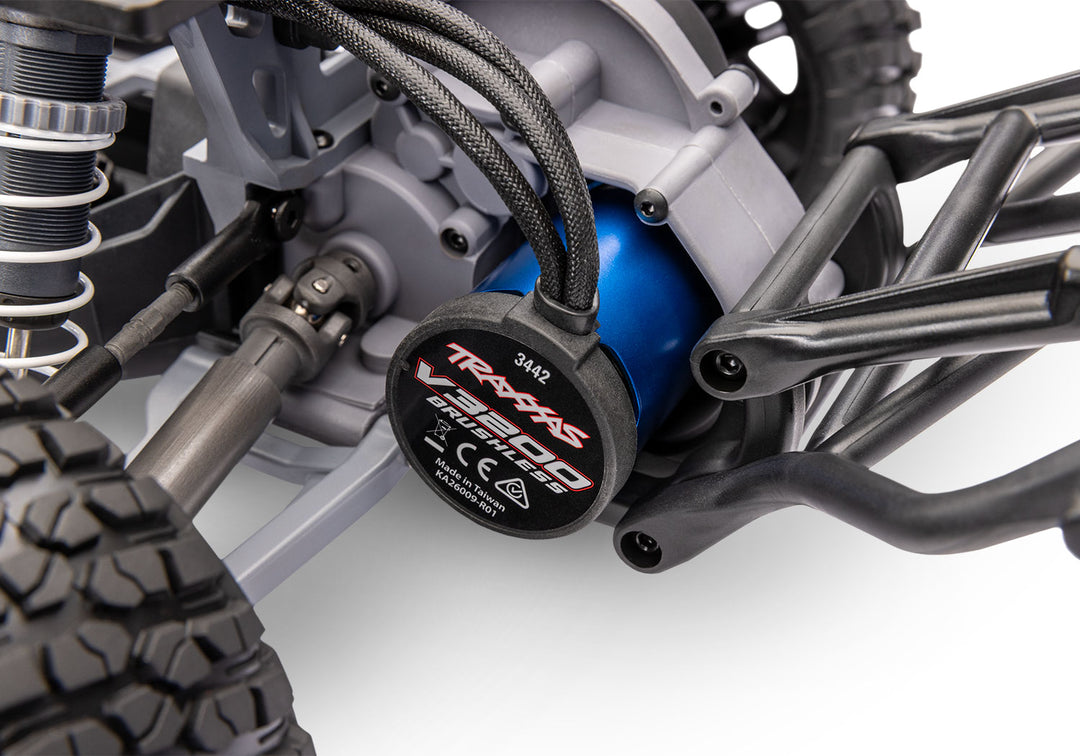 Traxxas Slash 2WD Brushless 58434-4 - Motor V3200 instalado