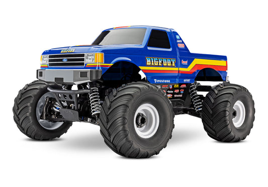Traxxas Bigfoot 1/10 RTR 4WD Brushless Monster Truck (Blue) 67134-4