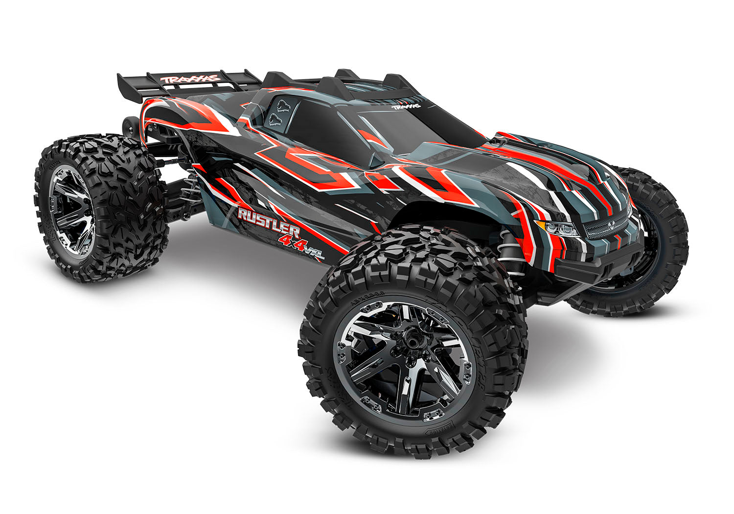 Traxxas Rustler 4x4 VXL Brushless RTR 1/10 4WD Stadium Truck 67376-4 ...
