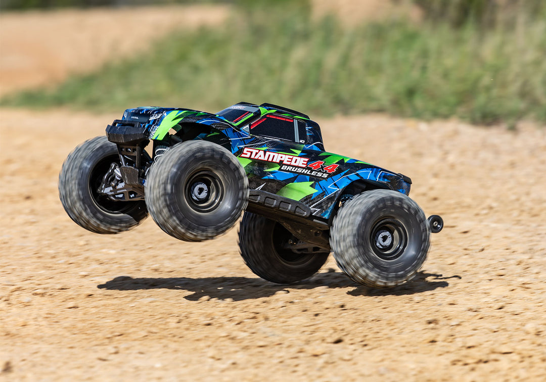 Traxxas Stampede 4X4 Brushless VX3 67454-4 - Acción verde 9325