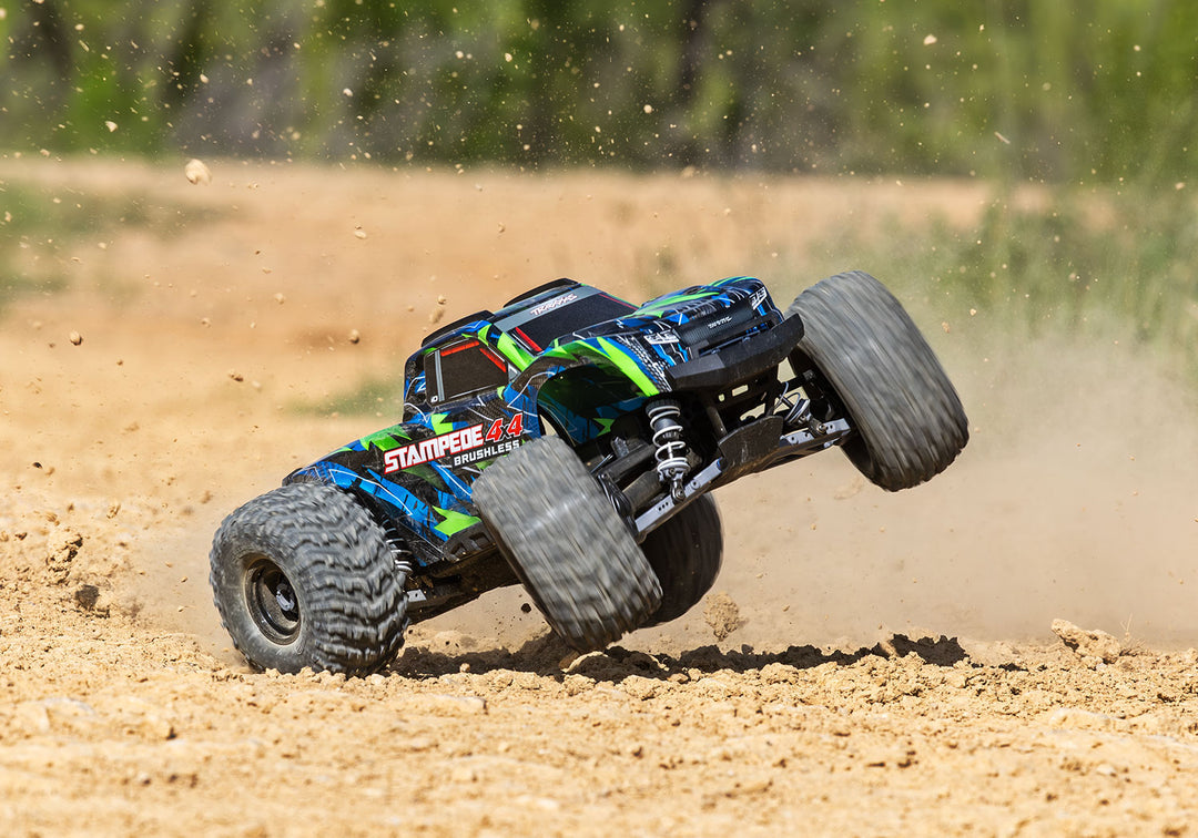 Traxxas Stampede 4X4 Brushless VX3 67454-4 - Acción verde 9392