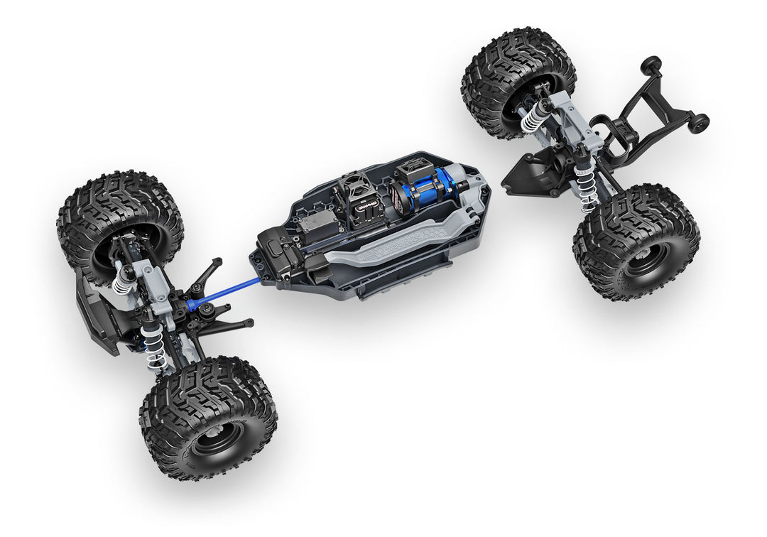 Traxxas Stampede 4X4 Brushless VX3 67454-4 - Chasis modular batería