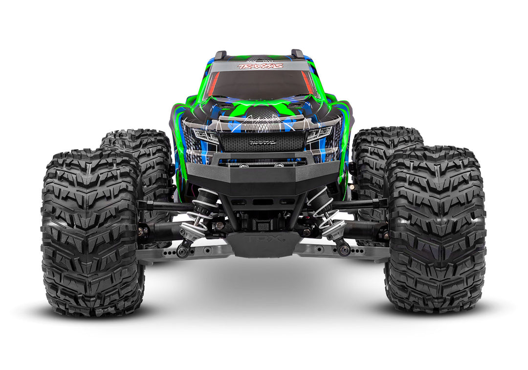 Traxxas Stampede 4X4 Brushless VX3 67454-4 - Frontal verde