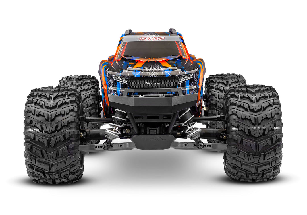 Traxxas Stampede 4X4 Brushless VX3 67454-4 - Frontal naranja