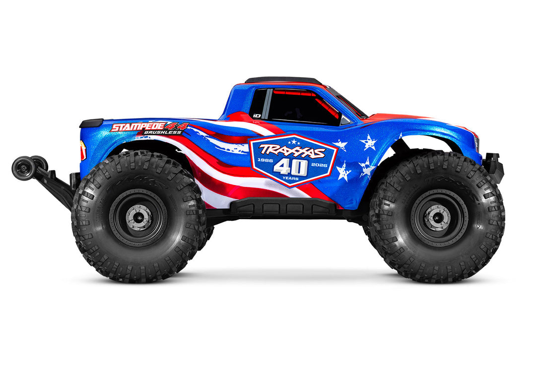 Traxxas Stampede 4X4 Brushless VX3 67454-4 - Lateral 40 aniversario