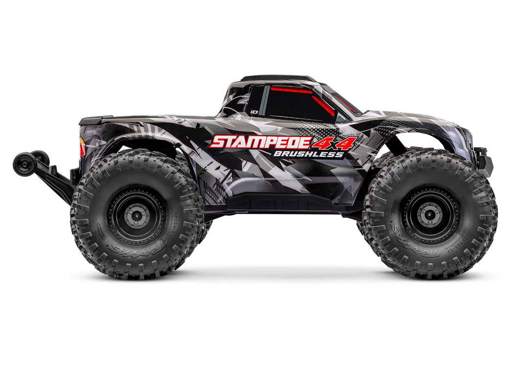 Traxxas Stampede 4X4 Brushless VX3 67454-4 - Lateral negro