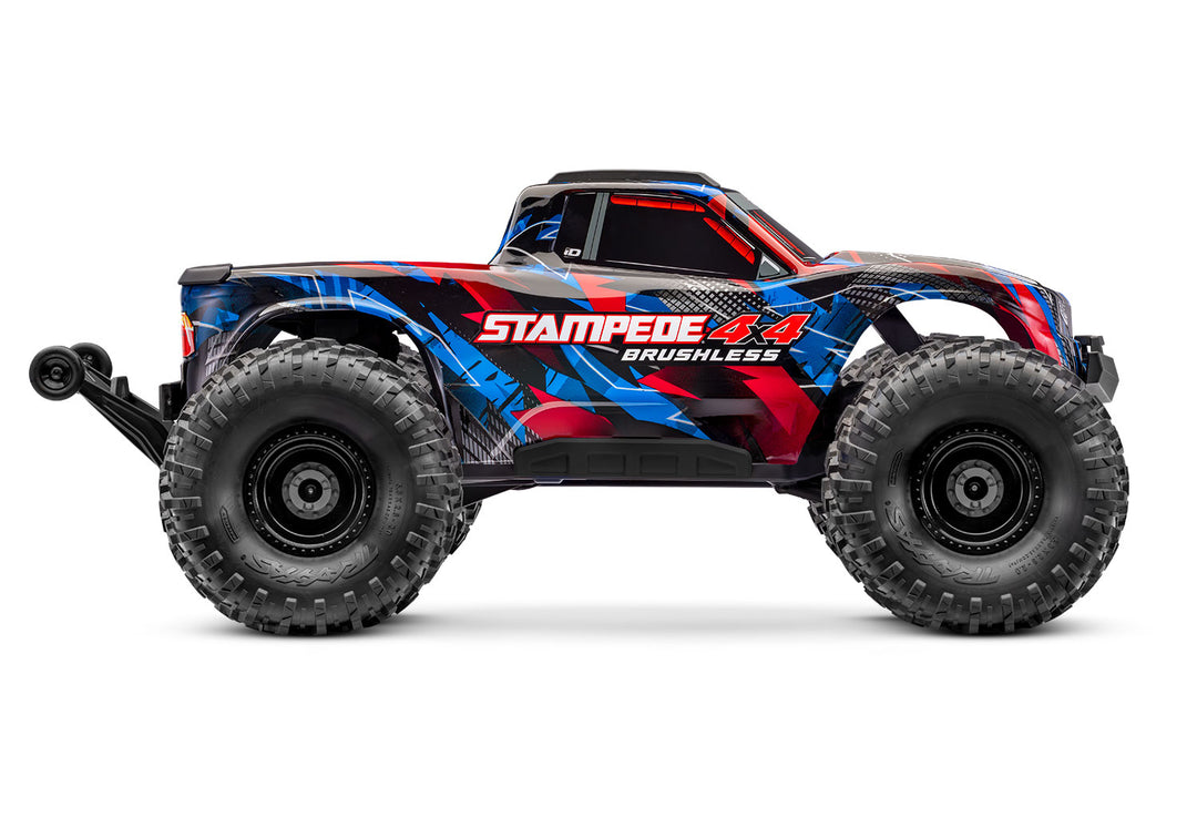 Traxxas Stampede 4X4 Brushless VX3 67454-4 - Lateral rojo