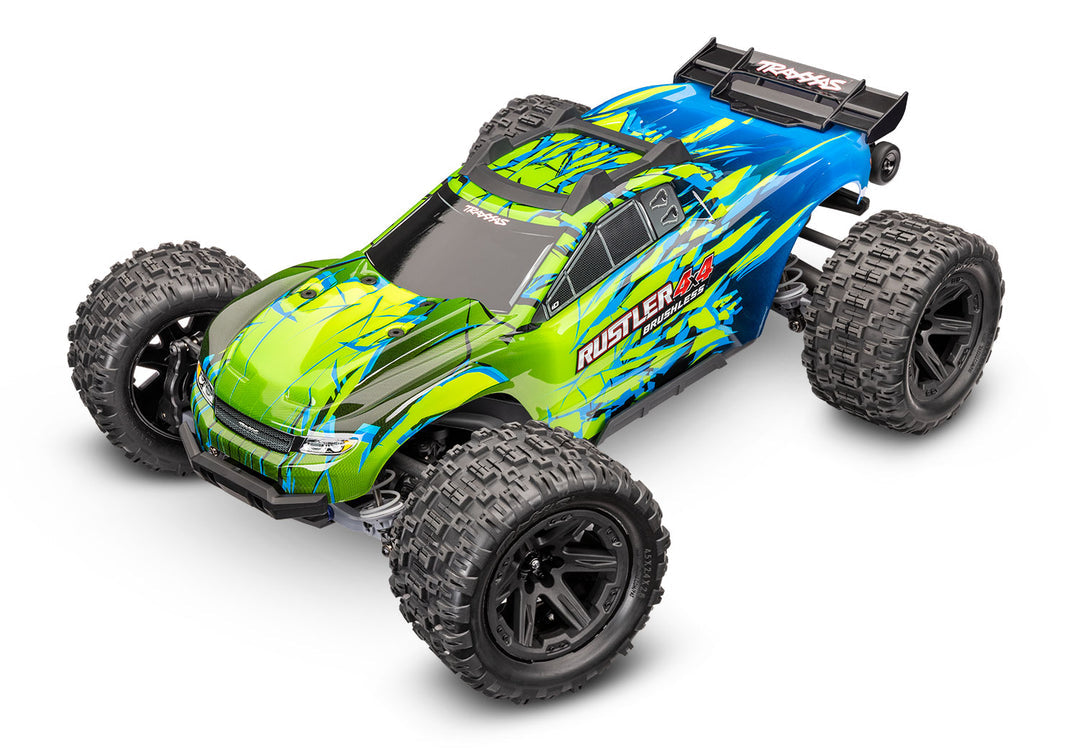 Traxxas Rustler 4X4 Brushless 67464-4 - Vista general 3/4