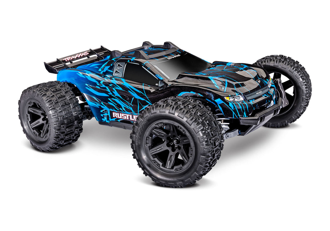Traxxas Rustler 4X4 Brushless 67464-4 color Blue