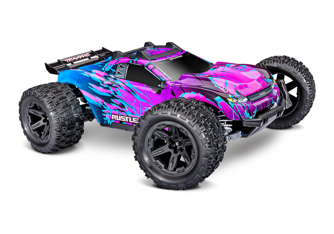 Traxxas Rustler 4X4 Brushless 67464-4 color Purple