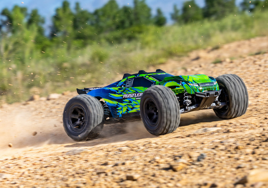 Traxxas Rustler 4X4 Brushless 67464-4 - Acción Green 9072