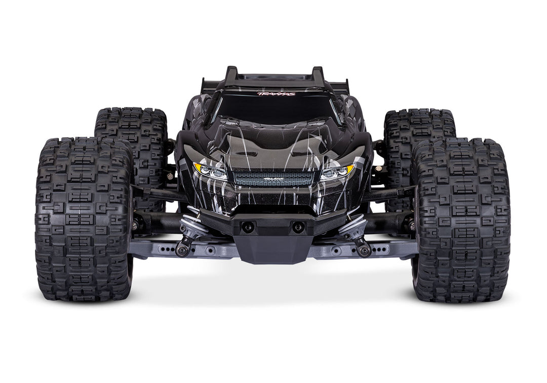 Traxxas Rustler 4X4 Brushless 67464-4 - Black frontal