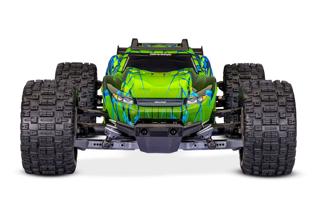 Traxxas Rustler 4X4 Brushless 67464-4 - Green frontal