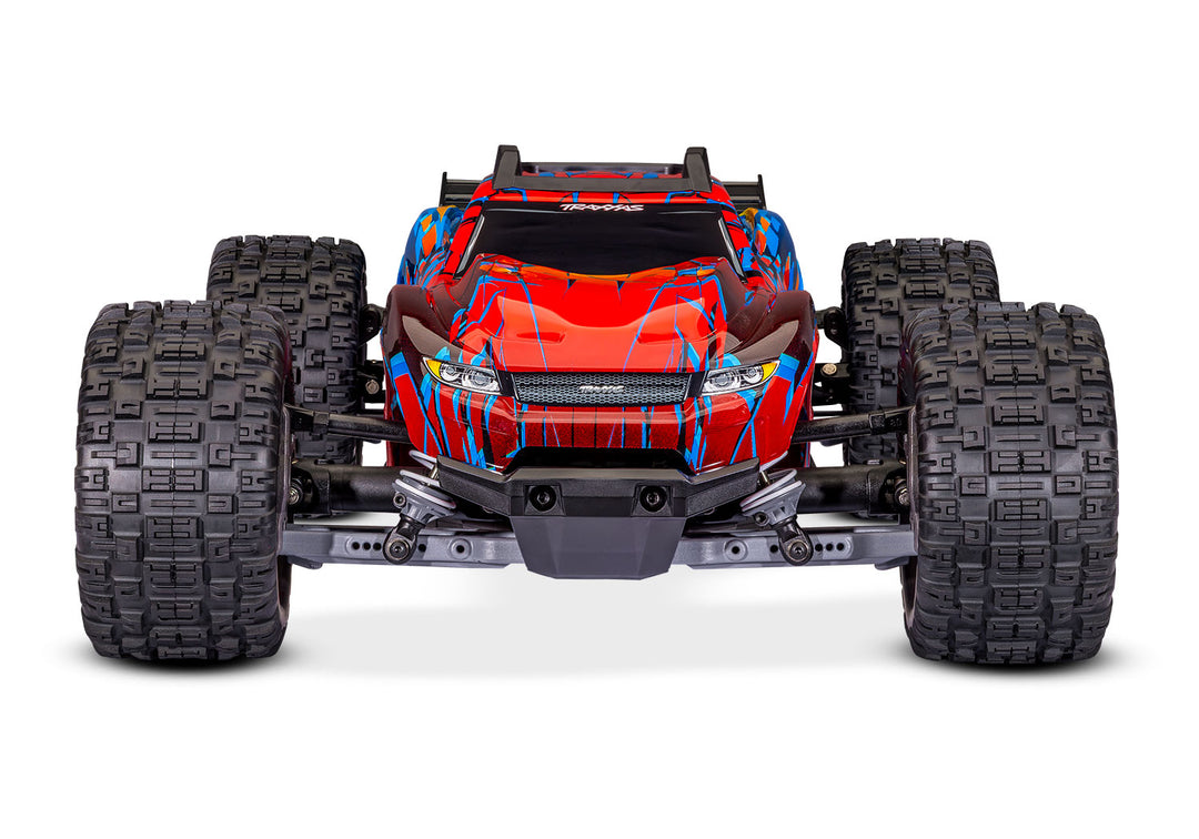 Traxxas Rustler 4X4 Brushless 67464-4 - Red frontal