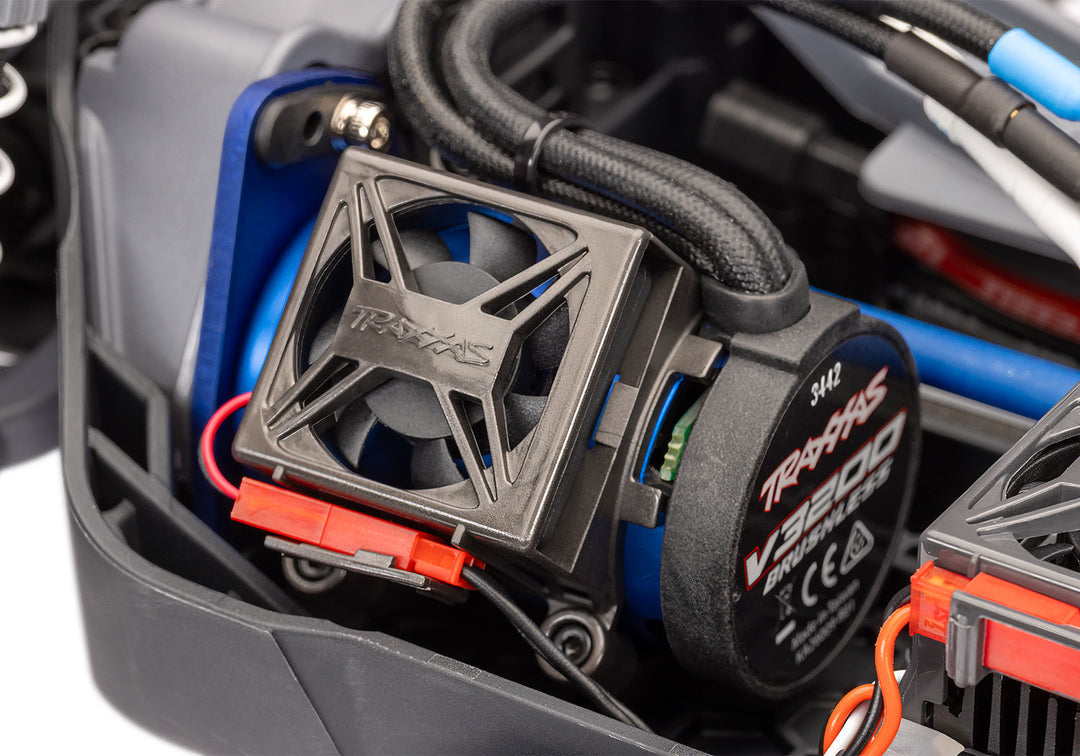 Traxxas Rustler 4X4 Brushless 67464-4 - Ventilador motor