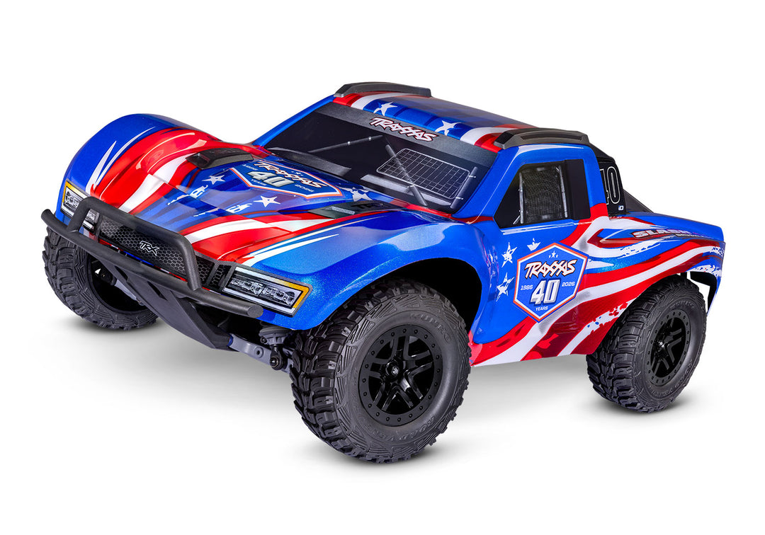 Traxxas Slash 4X4 Brushless 68454-4 color 40TH Anniversary
