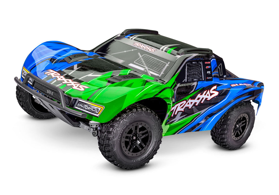 Traxxas Slash 4X4 Brushless 68454-4 color Green