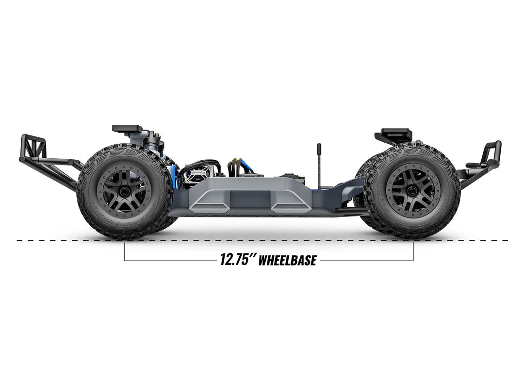 Traxxas Slash 4X4 Brushless 68454-4 - Chassis Wheelbase