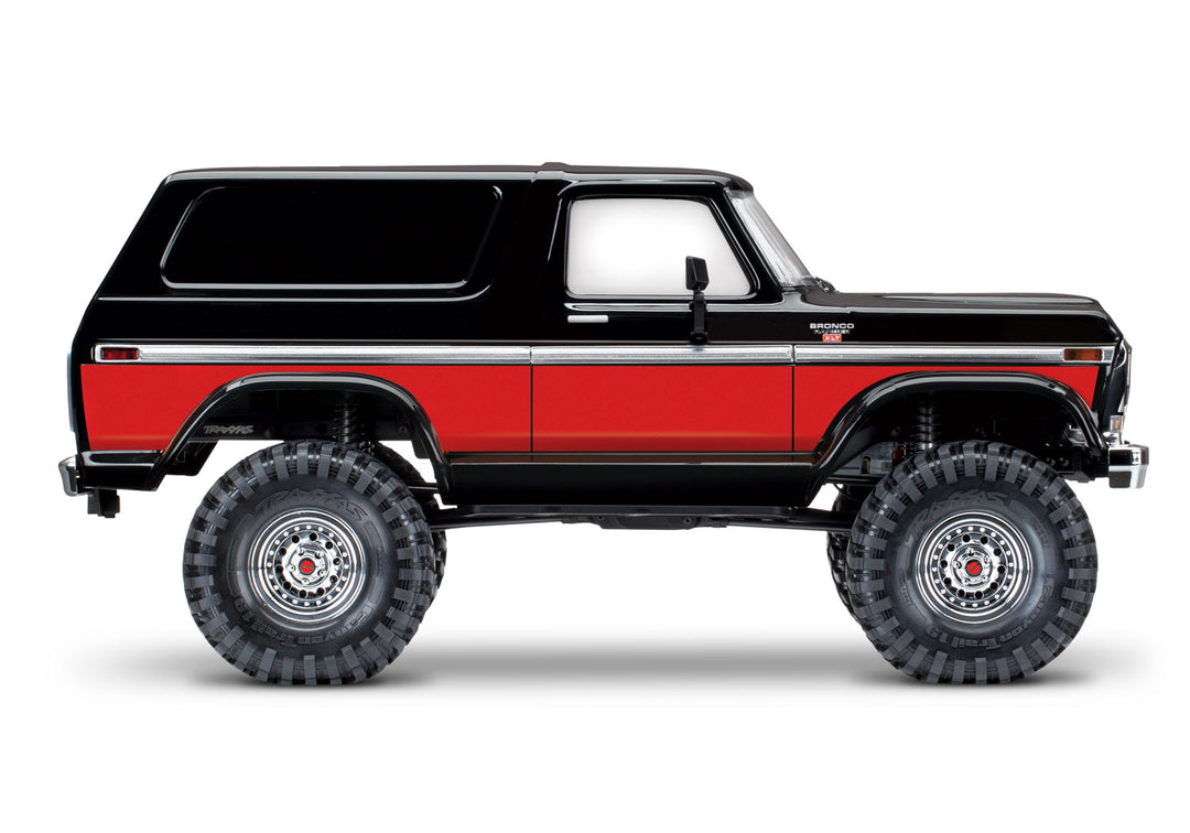Traxxas TRX-4 1979 Ford Bronco 82246-4 - Red lateral