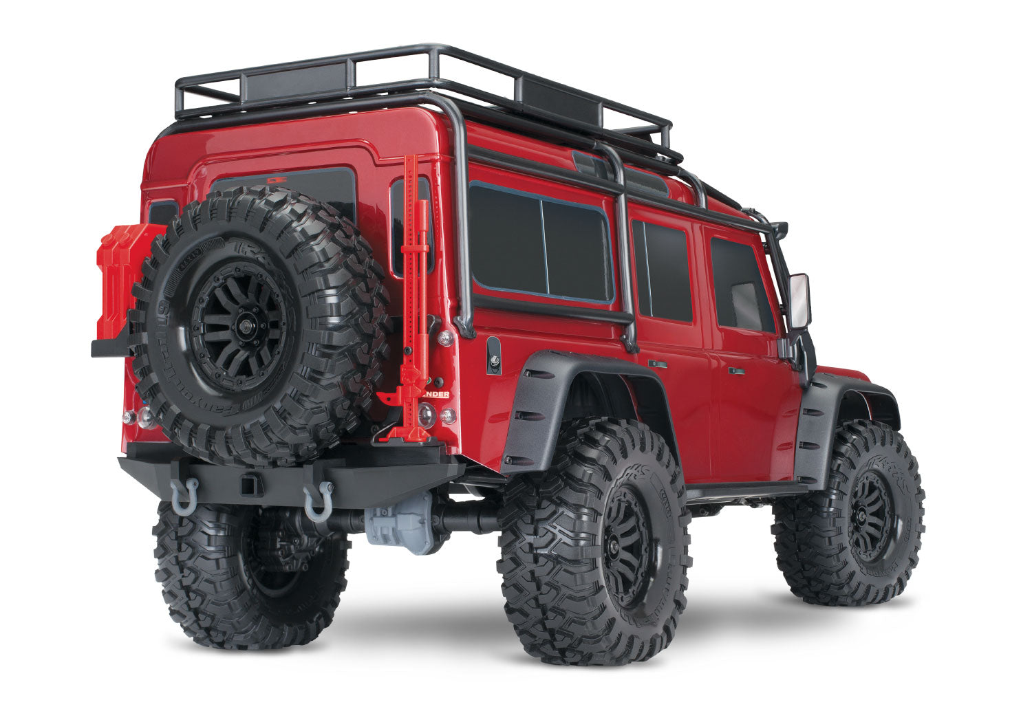 Traxxas TRX-4 Land Rover Defender 82256-4 - Red 3/4 trasera